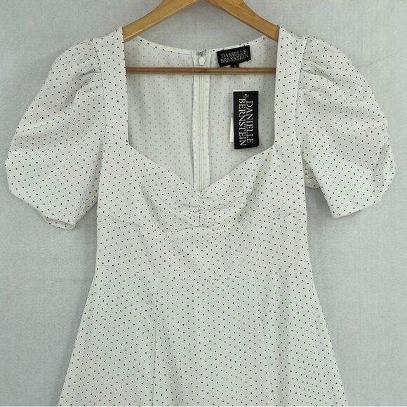 -Danielle Bernstein Women's Polka Dot Dress NWT 2 - Picture 3 of 10